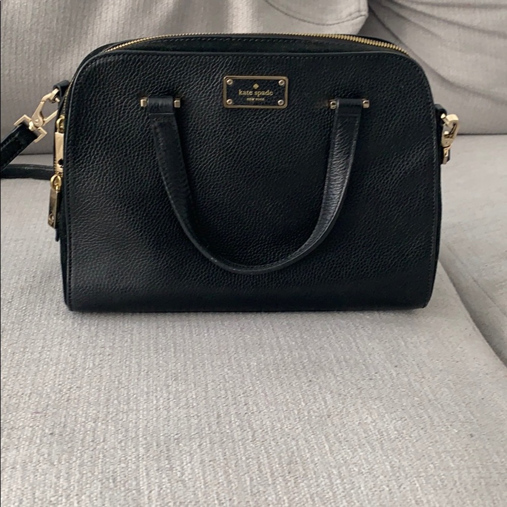 Kate spade black pocketbook
